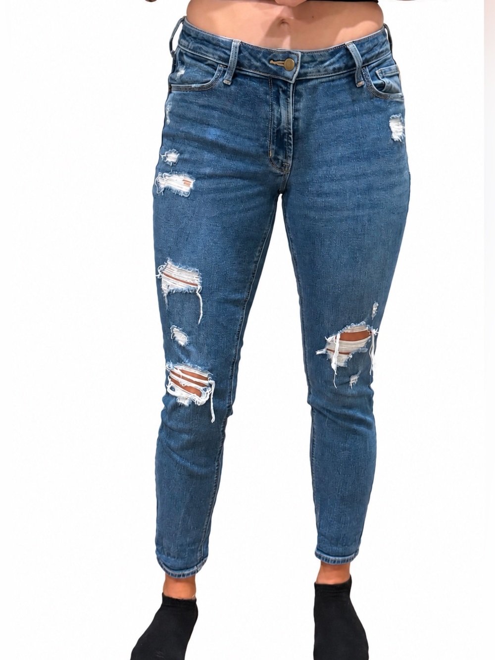 Old Navy Rockstar Super Skinny Mid-Rise